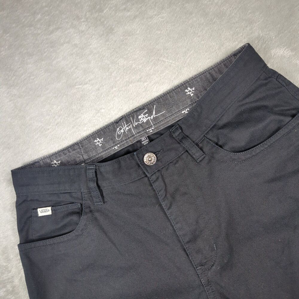 Vans Anthony Van Engelen AV Skate Pants Mens 30 Black Chinos AV Core